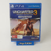 Uncharted 3 - Drake's Deception - Remastered - PlayStation 4 PS4 Game